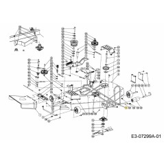 Courroie trapézoïdale 754-04055 ORIGINALE MTD
