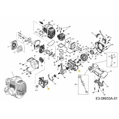 SET CRANKCASE RH/LH 092.63.599 ORIGINAL MTD | Newgardenstore.eu