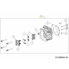 CILINDRO DE CABEZA COMPL. 651-05162 ORIGINAL MTD