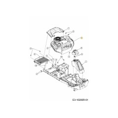 COUVERCLE ANTI-POUSSIÈRE 731-20851 ORIGINAL MTD