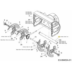 PLATE:SHAVE:33" 784-5714B637 ORIGINAL MTD | Newgardenstore.eu