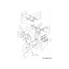 ELEVADOR DE TUBO INFERIOR 092.68.047 ORIGINAL MTD
