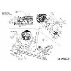 TUBO DE ESCAPE 651-04379A ORIGINAL MTD | Newgardenstore.eu