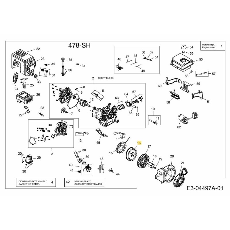 FLYWHEEL 751-12090 ORIGINAL MTD
