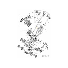 RACCOGLI ERBA . 092.61.211 ORIGINALE MTD