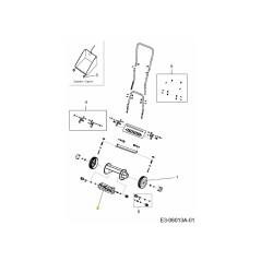LAME CYLINDRIQUE 092.48.689 ORIGINALE MTD