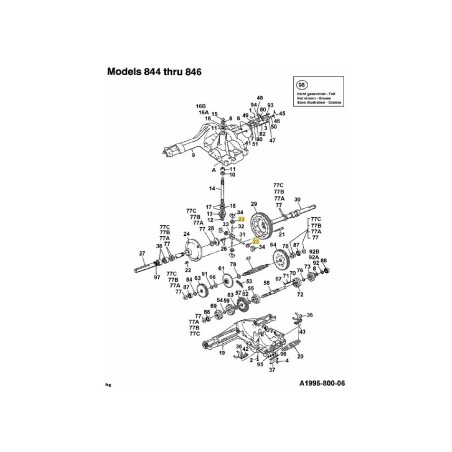 Zahnrad, 10T Differentialritzel 717-1120 Original MTD | Newgardenstore.eu
