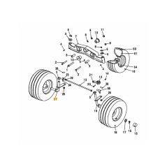 ACHSE RECHTS 6205460 ORIGINAL MTD | Newgardenstore.eu