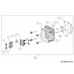 CULASSE ENSEMBLE 651-05151 ORIGINAL MTD