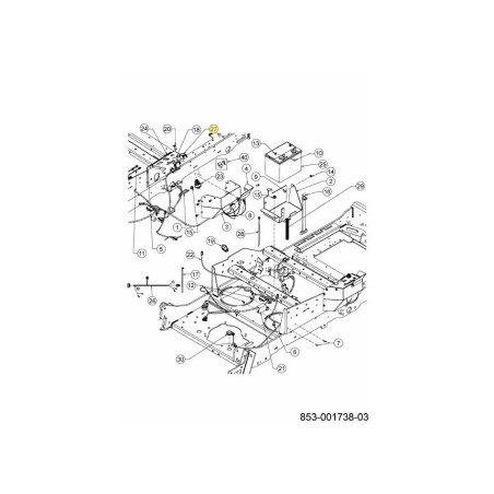 Betriebsstundenzähler 725-17252 Original MTD | Newgardenstore.eu