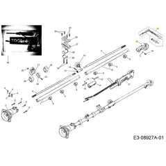 CONJUNTO DE CAJA DE CAMBIOS 092.63.489 ORIGINAL MTD | Newgardenstore.eu