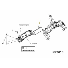 BATTERIA DA 12 V 725-04323 ORIGINALE MTD