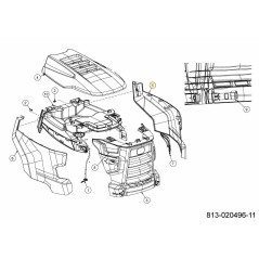PANEL SEITENSEITE LINKS K-STYLE 731-09852B ORIGINAL MTD