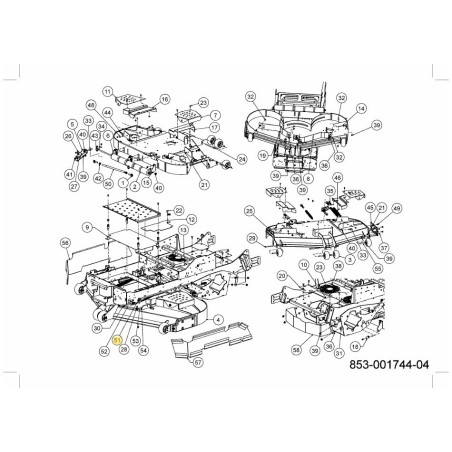 DRUCKBEFESTIGUNGSELEMENT 747-11210 ORIGINAL MTD | Newgardenstore.eu