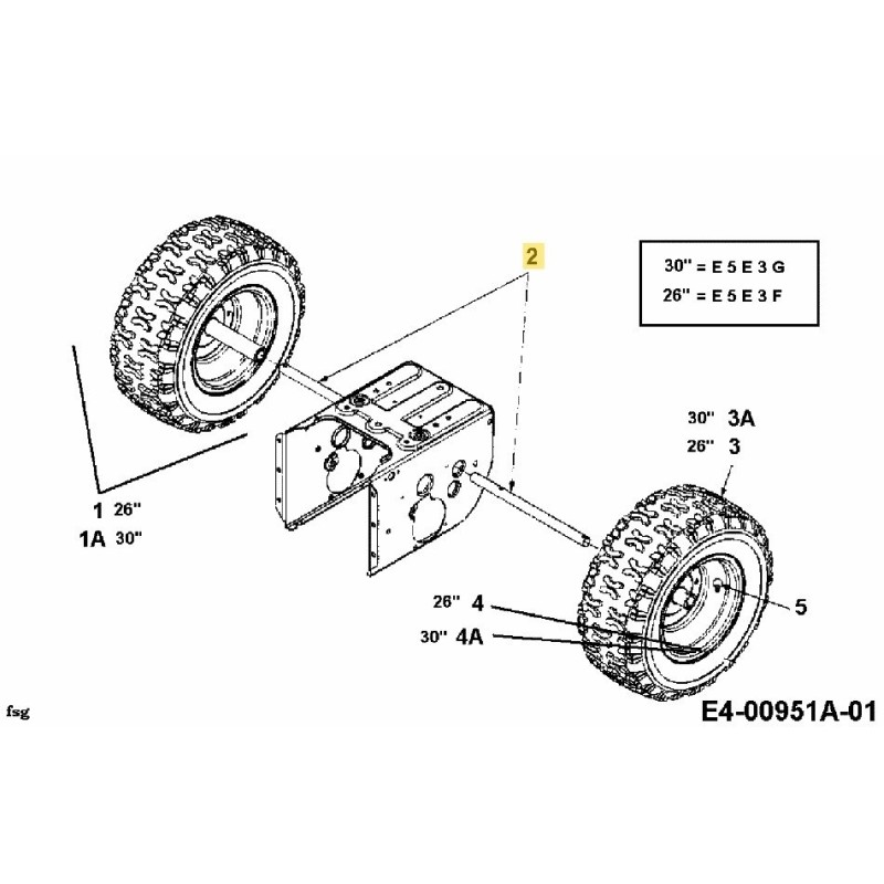 AXLE EDGER 738-0994A ORIGINAL MTD AXLE EDGER 738-0994A ORIGINAL MTD