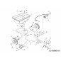 ROUE ET PNEU 4.10/3.5-4 AF-46503 ORIGINAL MTD