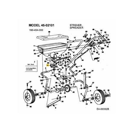 SPREADER PLATE AF-4367 ORIGINAL MTD | Newgardenstore.eu