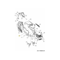 PANNEAU CÔTÉ DROIT S/D/L : LT5 783-09078637 MONTÉ D'ORIGINE