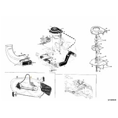 CINTURA 092.41.737 ORIGINALE MTD