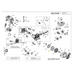 VOLANT MOTEUR 751-12556 ORIGINAL MTD | Newgardenstore.eu