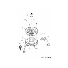 BOBINA DE ENCENDIDO DERECHA 651-08056 ORIGINAL MTD