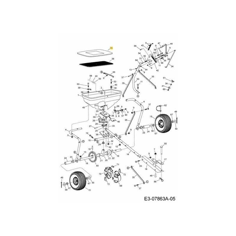 COVER, VINYL HOPPER AF-40825 ORIGINAL MTD COVER, VINYL HOPPER AF-40825 ORIGINAL MTD