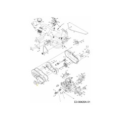 USCITA DELL'ALBERO 711-04964 ORIGINALE MTD | Newgardenstore.eu