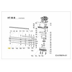 CUCHILLA SG-2072737 ORIGINAL MTD