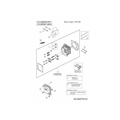 CILINDRO DE CABEZA COMPL. 751-11746 ORIGINAL MTD