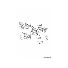 caricabatterie AN3908/UK 7420069 ORIGINALE MTD
