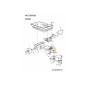 STAFFA DI BLOCCO ASSY AF-62020 ORIGINALE MTD