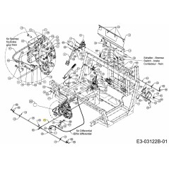 TUBO FRENO - CILINDRO POSTERIORE 727-04230 ORIGINALE MTD | Newgardenstore.eu
