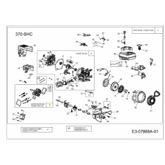 CYLINDER HEAD CPL. 751-10722B ORIGINAL MTD
