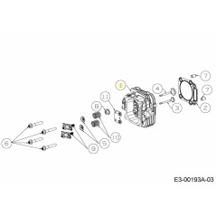 CYLINDER HEAD 751-16028 ORIGINAL MTD