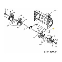 PLATE-SHAVE 28" 790-00145 ORIGINAL MTD | Newgardenstore.eu
