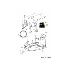 ALIMENTATION GB 725-17141 ORIGINALE MTD | Newgardenstore.eu