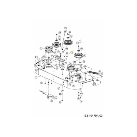 ARM ASM PTO TENSIONE 603-05285B ORIGINALE MTD | Newgardenstore.eu