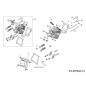 HEAD CYLINDER COMPL. 651-05029 ORIGINAL MTD HEAD CYLINDER COMPL. 651-05029 ORIGINAL MTD