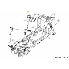 SW KEY RMC MDL TRIAC EPTO WHT 725-13425 ORIGINALE MTD