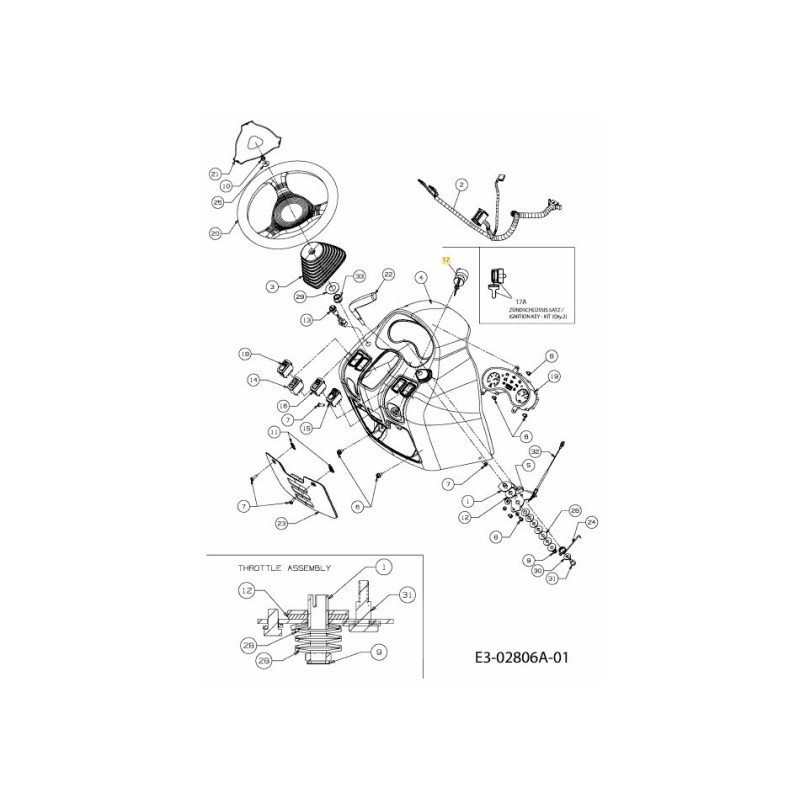 SWITCH IGNITIOM 725-3277 ORIGINAL MTD