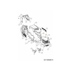 PANEL LATERAL IZQUIERDO LT5 783-09081-WR ORIGINAL MTD