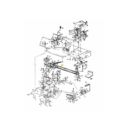 V-BELT 754-0372 ORIGINAL MTD | Newgardenstore.eu