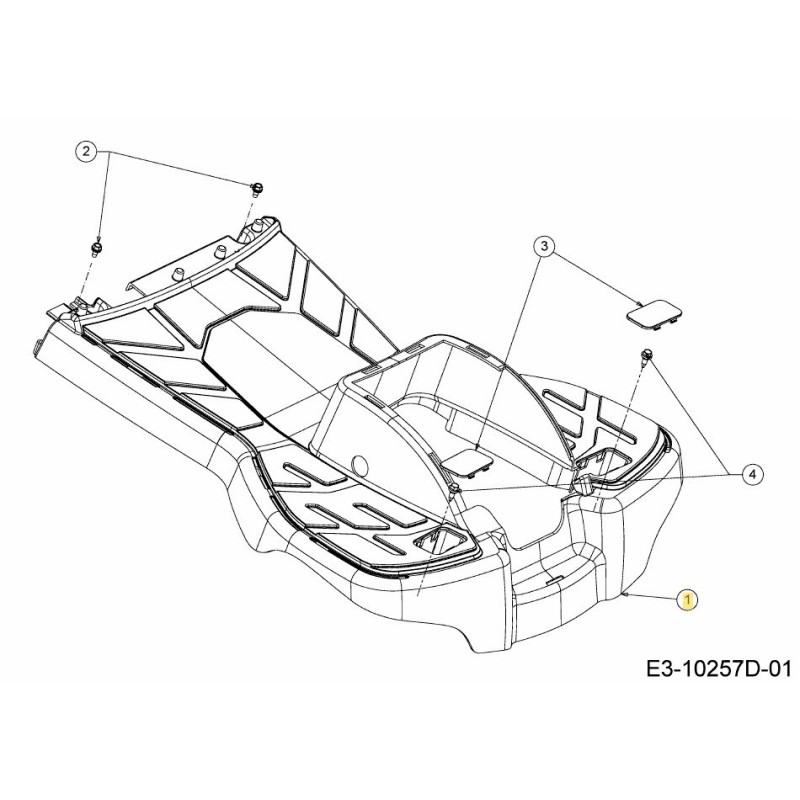 BOARD RUNNING 631-07779 ORIGINAL MTD