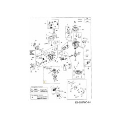 Vergaserbaugruppe 751-10308 Original MTD | Newgardenstore.eu