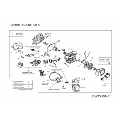 CYLINDER HEAD COMPLETE 751-10949A ORIGINAL MTD