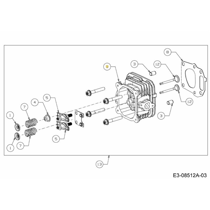 Culata 751-14639 ORIGINAL MTD