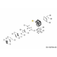 Zylinderkopf 751-15657 ORIGINAL MTD | Newgardenstore.eu