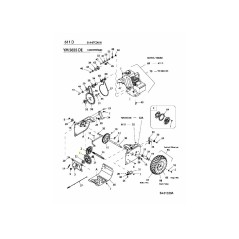 ATTRITO DISCO-ASSY 656-04025 ORIGINALE MTD | Newgardenstore.eu
