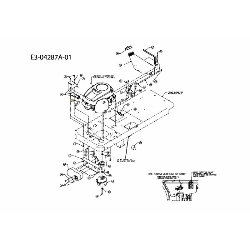 TUBO DE ESCAPE 751-10251 ORIGINAL MTD