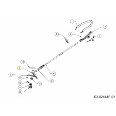 MOTOR 753-10727 ORIGINAL MTD